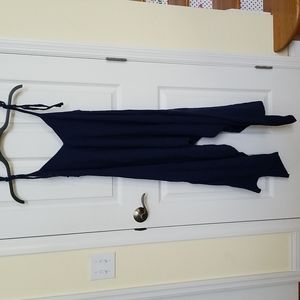 Jumpsuit beach cover-up